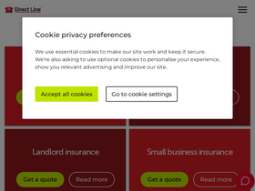 'directlineforbusiness.co.uk' screenshot