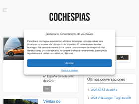 'cochespias.net' screenshot