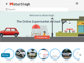 'motorsingh.com' screenshot