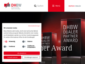'heidenheim.dhbw.de' screenshot