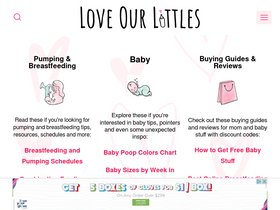 'loveourlittles.com' screenshot