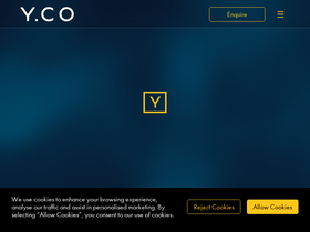 'y.co' screenshot