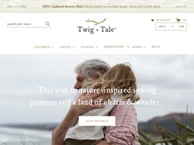 'twigandtale.com' screenshot