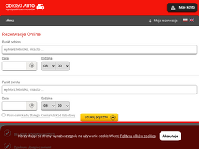 'odkryj-auto.pl' screenshot