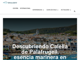 'descubrir.com' screenshot