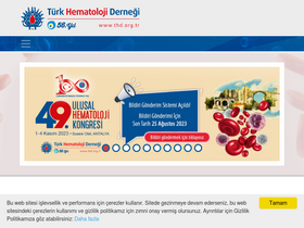 'thd.org.tr' screenshot