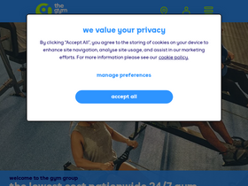 'thegymgroup.com' screenshot