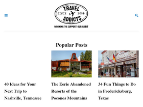 'traveladdicts.net' screenshot