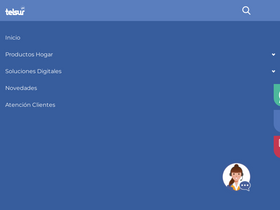 'telsur.cl' screenshot