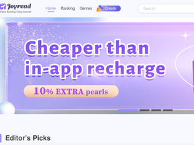 'joyread.com' screenshot
