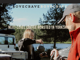 Rovecrave Coffee homepage screenshot