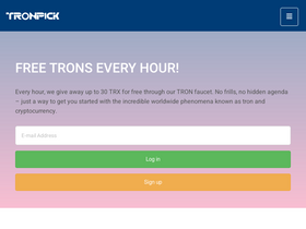'tronpick.io' screenshot