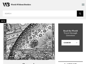 'wordswithoutborders.org' screenshot