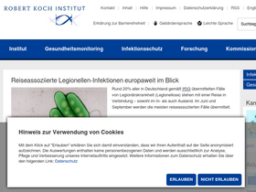 'rki.de' screenshot