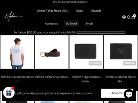 medinamenswear.com homepage screenshot