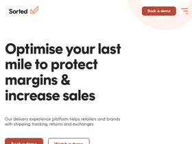 'sorted.com' screenshot