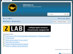 'oilchoice.ru' screenshot