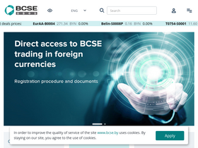 'bcse.by' screenshot