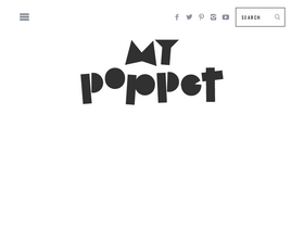 'mypoppet.com.au' screenshot