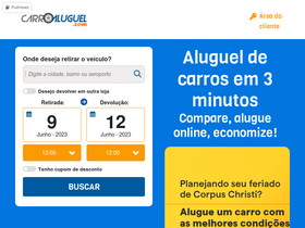 'carroaluguel.com' screenshot