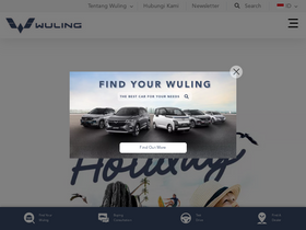 'wuling.id' screenshot