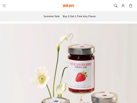 podopure.com homepage screenshot