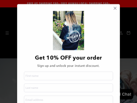 blackeditionliquidz.com homepage screenshot