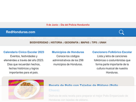 'redhonduras.com' screenshot