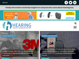 'hearinghealthmatters.org' screenshot