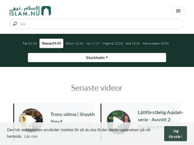 'islam.nu' screenshot