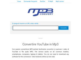 'convertitoremp3.cc' screenshot