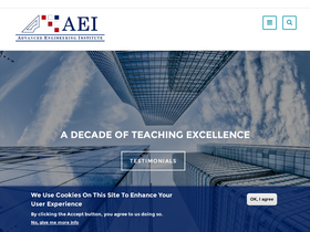 'aei-california.com' screenshot