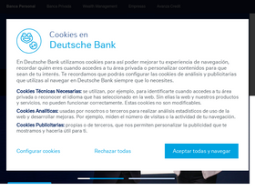 'deutsche-bank.es' screenshot