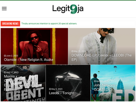 'legit9ja.com' screenshot