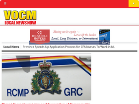 'vocm.com' screenshot