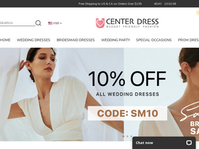 'ucenterdress.com' screenshot