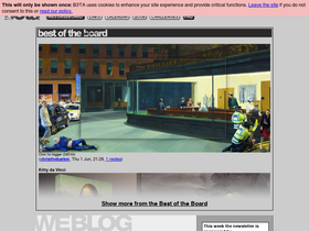 'b3ta.com' screenshot