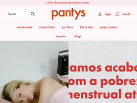 'pantys.com.br' screenshot