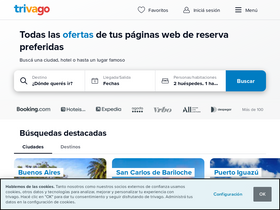 'trivago.com.ar' screenshot