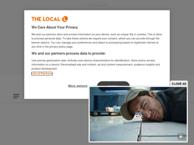 'thelocal.it' screenshot