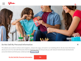 'glico.com' screenshot