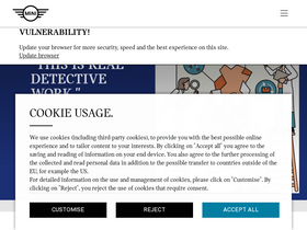 'mini.com' screenshot