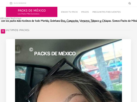 'packsdemexico.com' screenshot