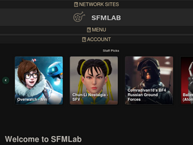 'sfmlab.com' screenshot