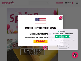 Sock Snob UK Ltd website screenshot