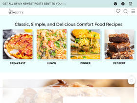 'theblogette.com' screenshot