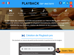 playbacksurmesure.com