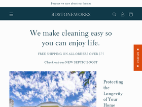 bdstoneworks.com homepage screenshot