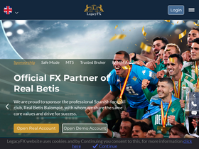'legacyfx.com' screenshot