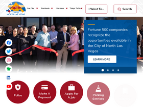 'cityofnorthlasvegas.com' screenshot